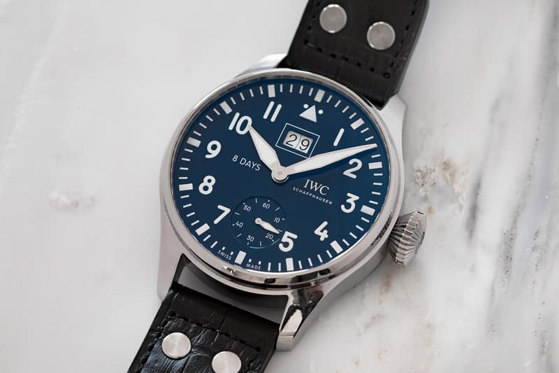 IWC Schaffhausen Big Pilot Watch Big Date Edition 150 Years Swiss Luxury Complication jubilee