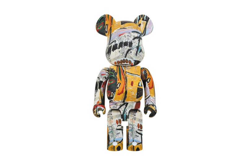 Jean Michel Basquiat Medicom Toy BEARBRICK 2018 January February Release Date Info 100 400 1000 Percent art artwork paintings