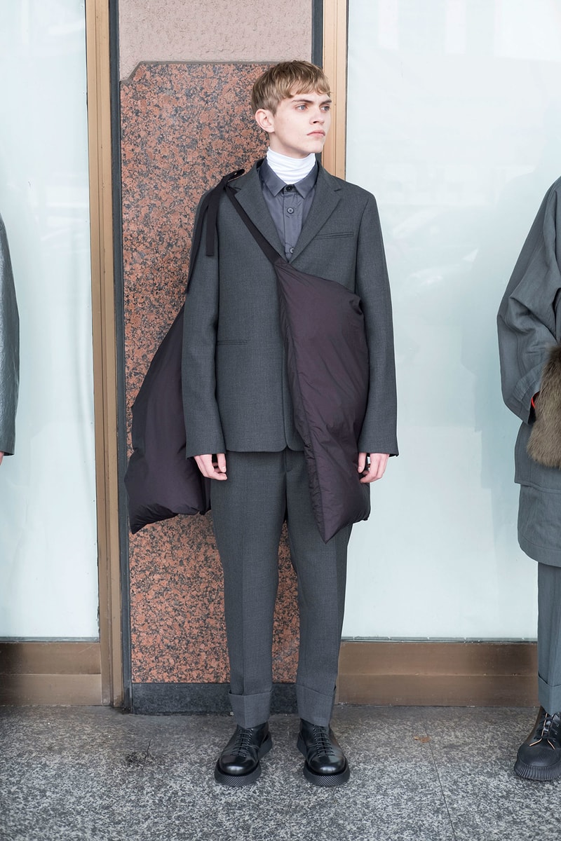 Jil Sander 2018 Fall Winter Collection Paris Fashion Week Mens PFW PFWM
