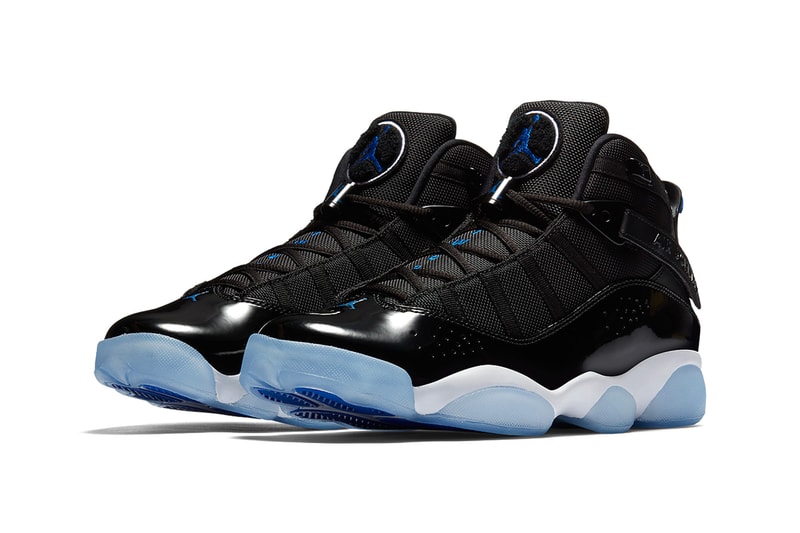 Air Jordan 6 Rings Black Hyper Royal White