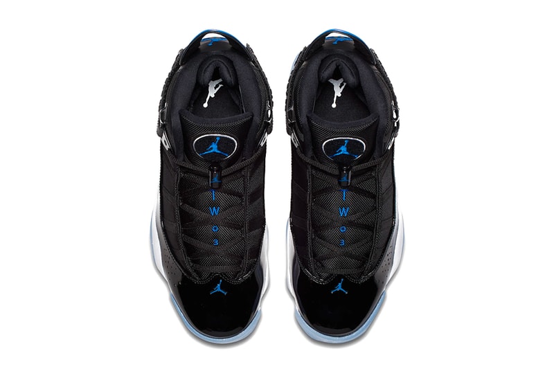 Air Jordan 6 Rings Black Hyper Royal White