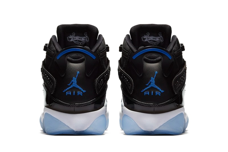 Air Jordan 6 Rings Black Hyper Royal White