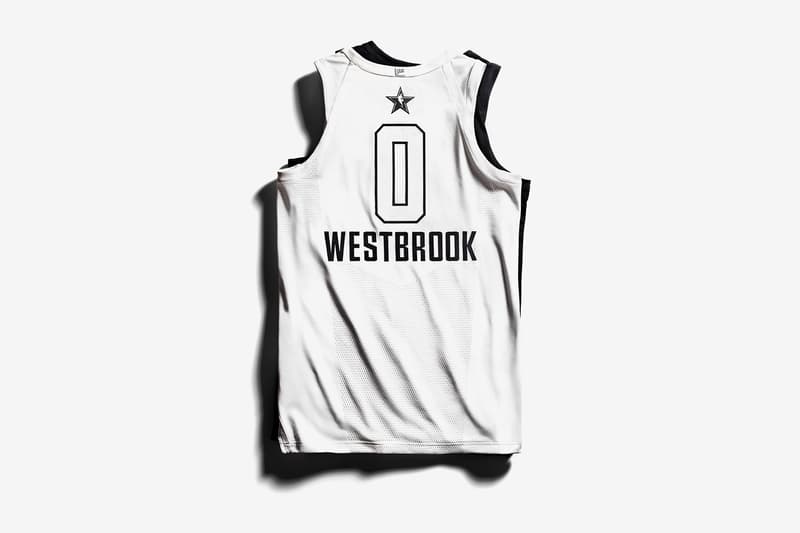 Jordan Brand 2018 NBA All-Star Game Uniforms Russell Westbrook OKC Oklahoma City Thunder