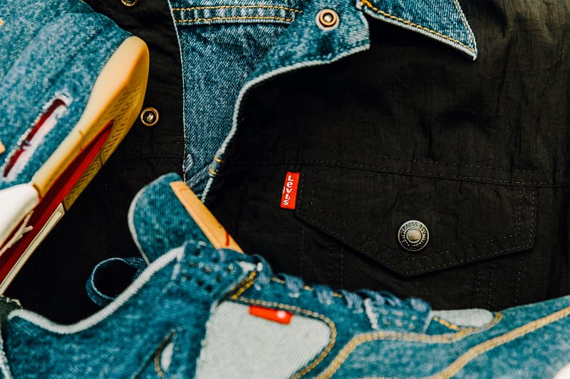 Jordan Brand Levis Air Jordan 4 Trucker Jacket fashion footwear 2018 January 17 Release Date Info