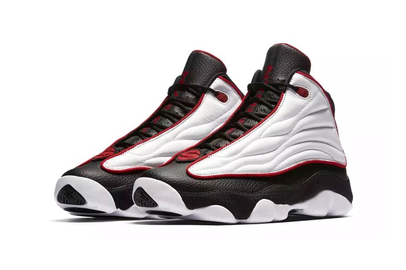 Jordan Pro Strong black glod white black red