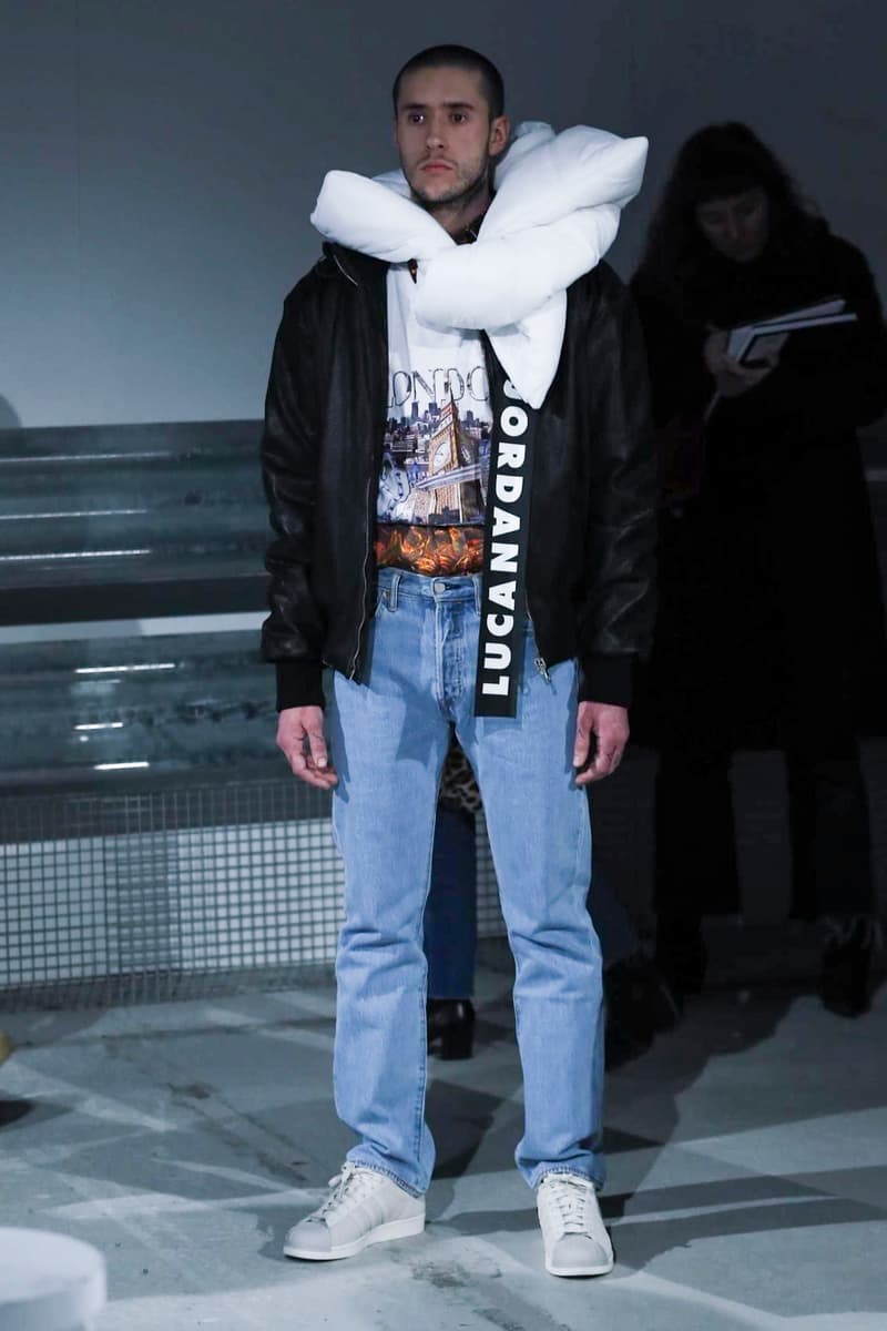 JordanLuca 2018 Fall Winter Collection london fashion week mens lfwm