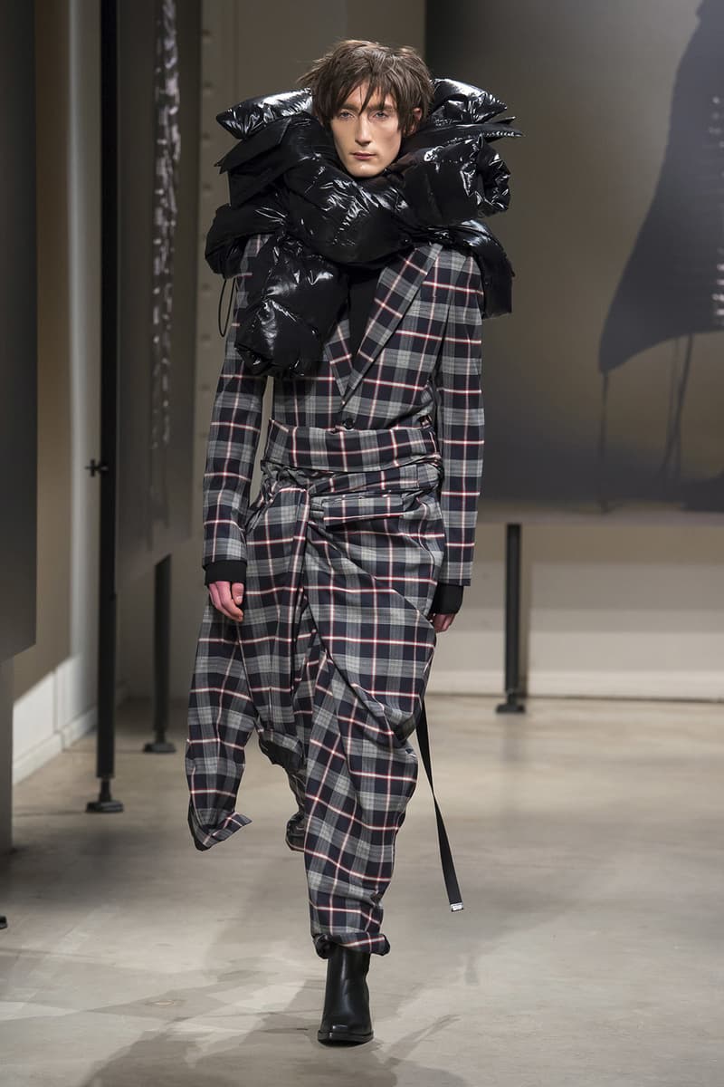 Juun J 2018 Fall Winter Collection paris fashion week mens runway pfw pfwm