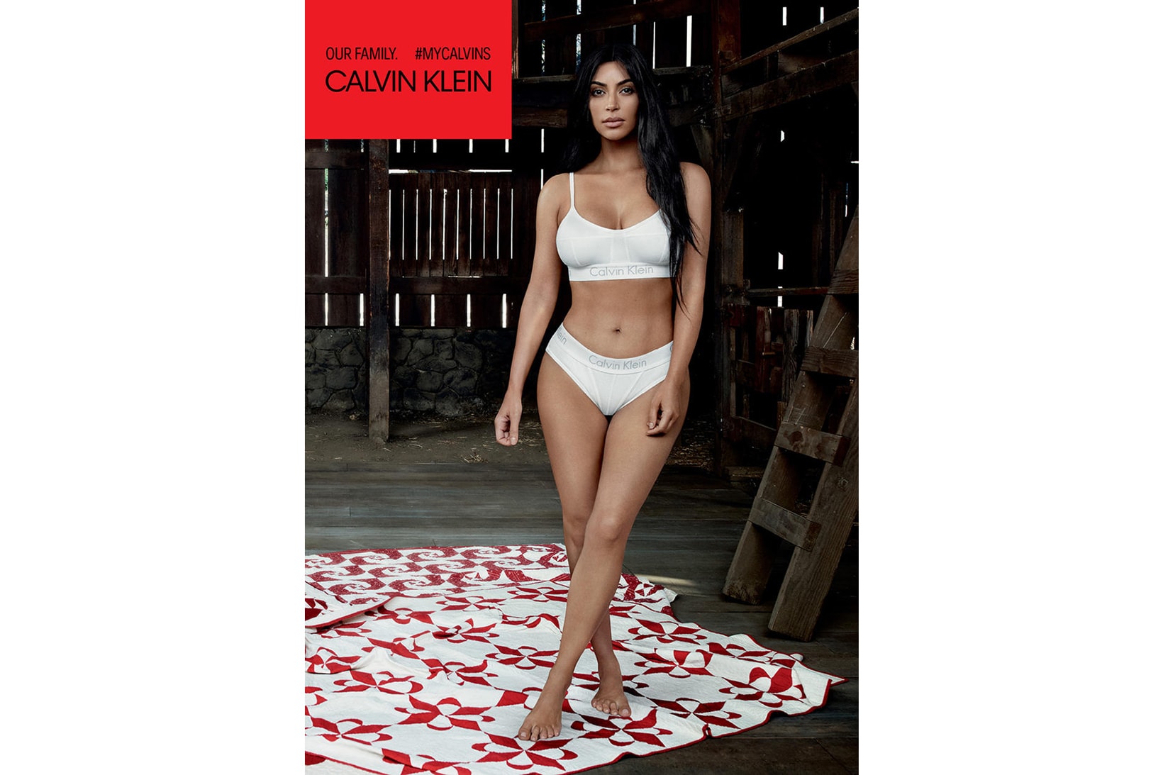 Calvin Klein Kardashian Jenner Kim Khloe Kourtney Kendall Kylie Willy Vanderperre MyCalvins Underwear Denim Fashion Clothing Accessories Raf Simons