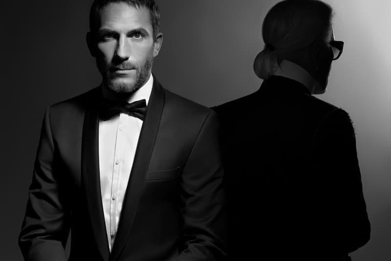 Karl Lagerfeld Sebastien Jondeau Pitti Uomo 93 Fashion Clothing Apparel Luxury High End Designer