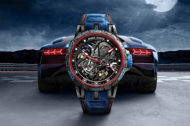 Roger Dubuis Utilizes Lamborghini Carbon Fiber in New Watch Range
