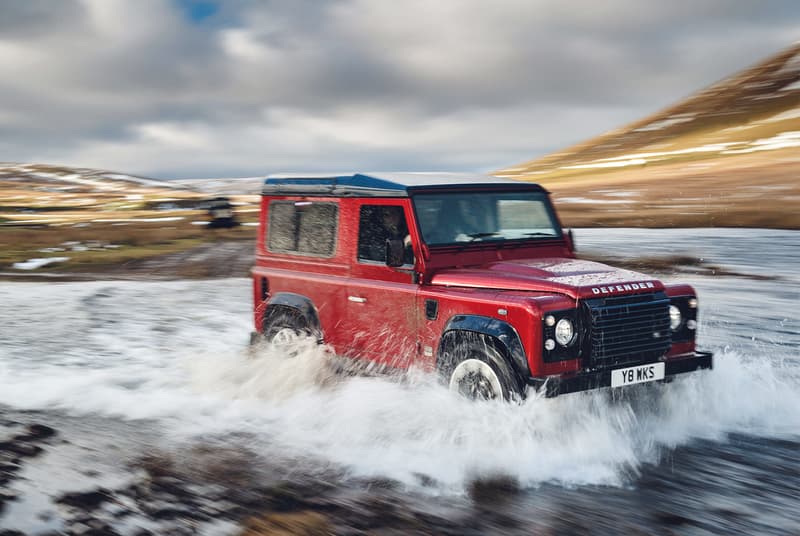 Land Rover Defender 70th Anniversary Model Red