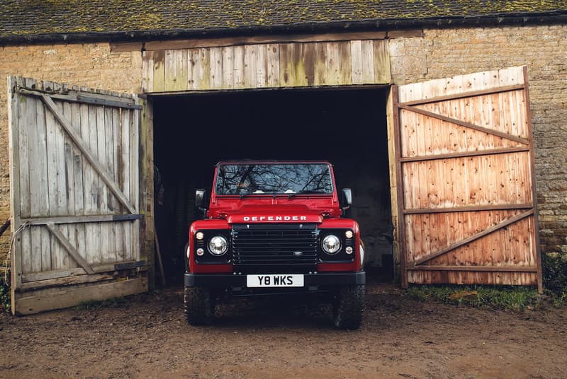 Land Rover Defender 70th Anniversary Model Red