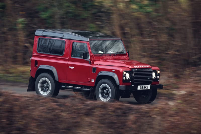 Land Rover Defender 70th Anniversary Model Red