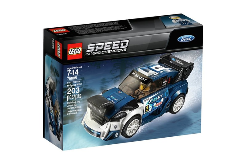 Lego 2018 Speed Champions Collection Set Porsche Ford ferrari Fiesta M-Sport 488 GT3 Mustang Fastback Corsa