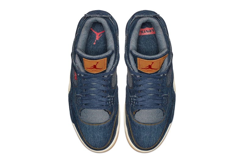 Levi’s Air Jordan 4 Official Look Denim Jordan Brand