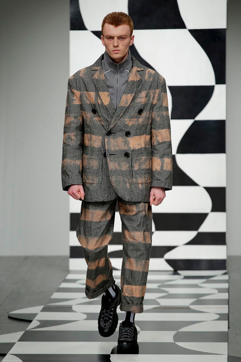 Liam Hodges 2018 Fall Winter Collection Runway FILA london fashion week london fashion week mens lfwm