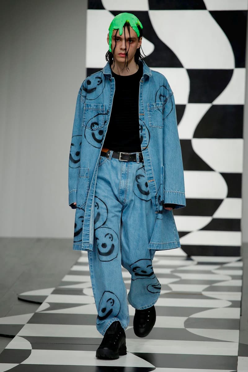 Liam Hodges 2018 Fall Winter Collection Runway FILA london fashion week london fashion week mens lfwm