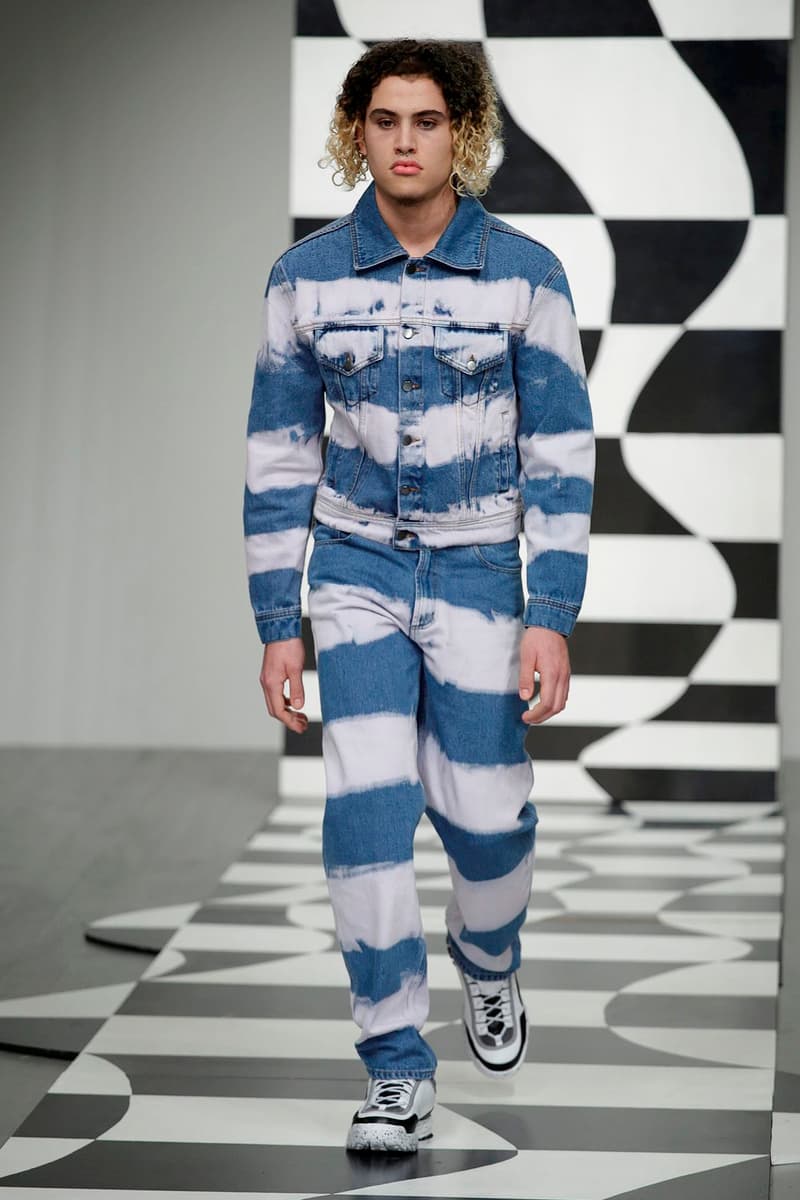 Liam Hodges 2018 Fall Winter Collection Runway FILA london fashion week london fashion week mens lfwm