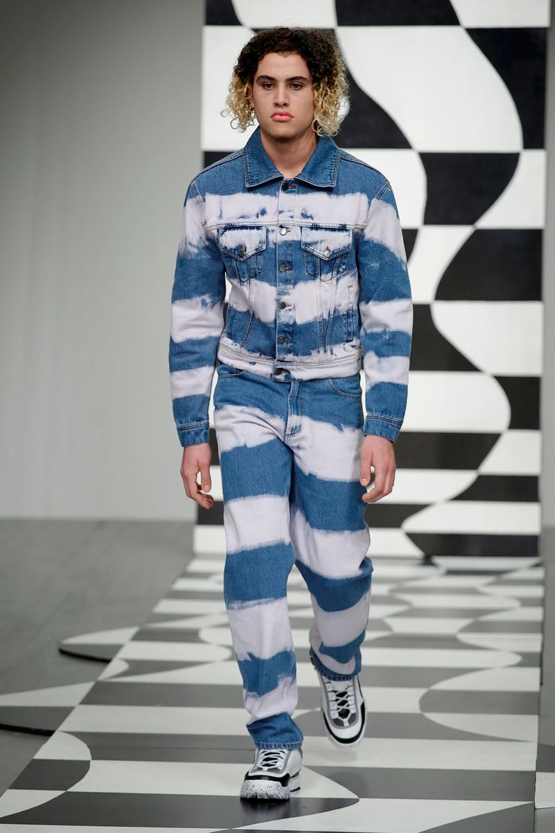Liam Hodges 2018 Fall Winter Collection Runway FILA london fashion week london fashion week mens lfwm