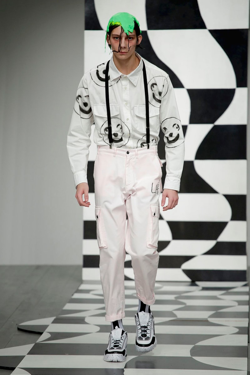 Liam Hodges 2018 Fall Winter Collection Runway FILA london fashion week london fashion week mens lfwm