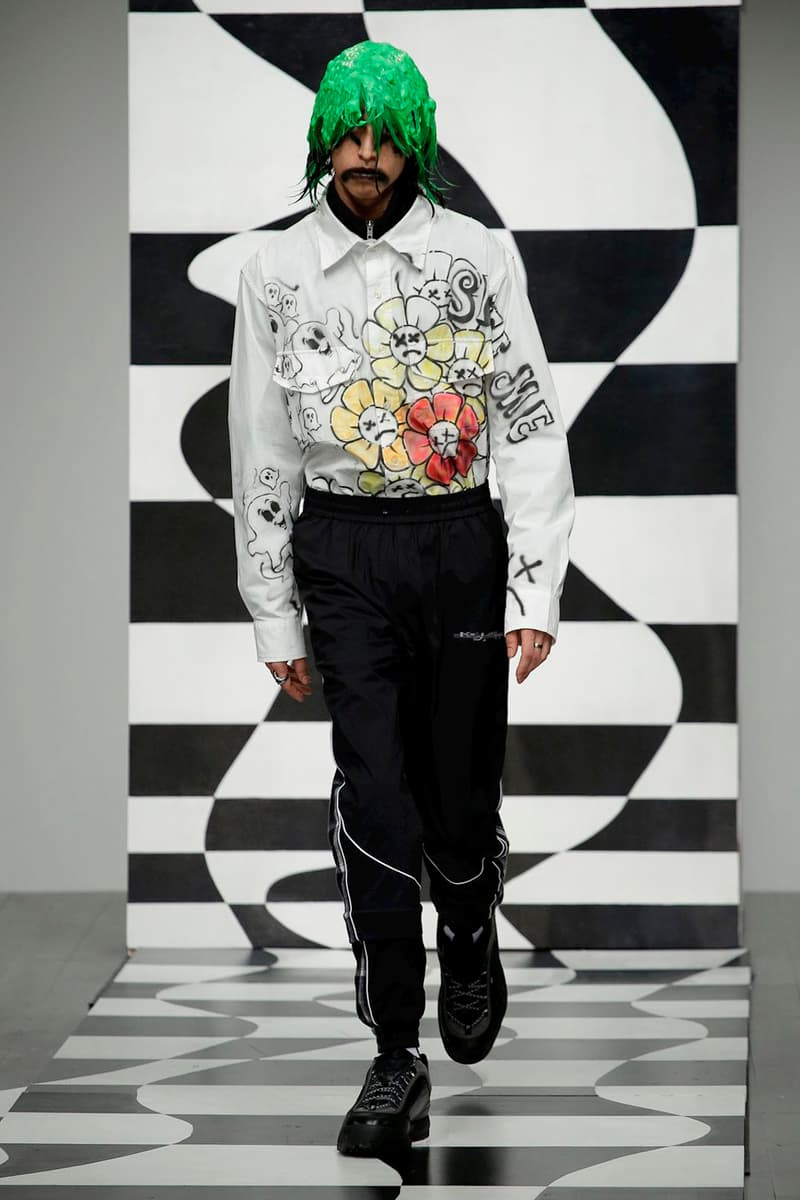 Liam Hodges 2018 Fall Winter Collection Runway FILA london fashion week london fashion week mens lfwm