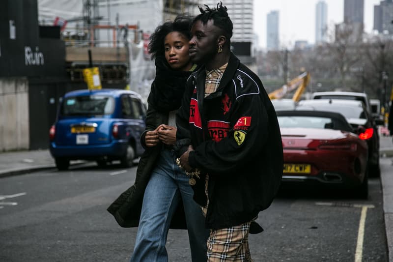 London Fashion Week Men's Fall/Winter 2018 Street Style Streetsnaps Balenciaga Nike Virgil Abloh Off-White Triple-S A-COLD-WALL*