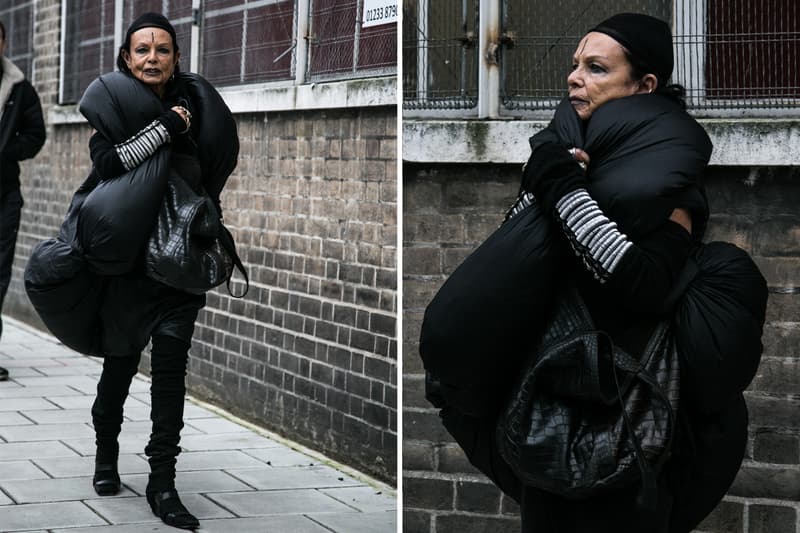 London Fashion Week Men's Fall/Winter 2018 Street Style Streetsnaps Balenciaga Nike Virgil Abloh Off-White Triple-S A-COLD-WALL*