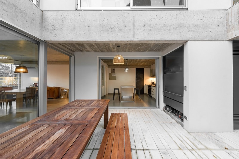LRC House San Isidro Architecture Design Reinforced Concrete Natural Ravine Swimming Pool BDB Architects