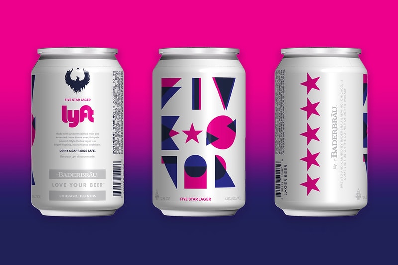 Lyft Chicago Craft Beer Five Star Lager alcohol ride share Discount