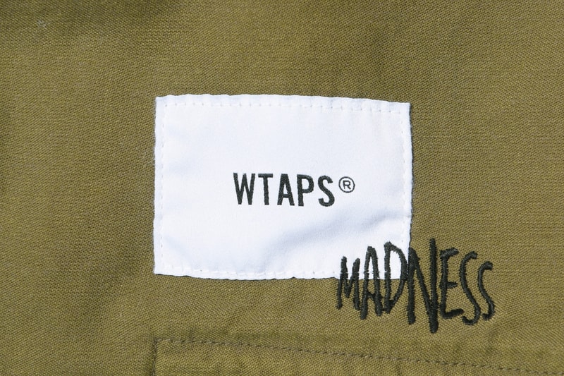 MADNESS WTAPS Fashion Apparel Outerwear Streetwear Clothing Military Park Olive Green Tee Tshirt Release Info Drops Date January 13