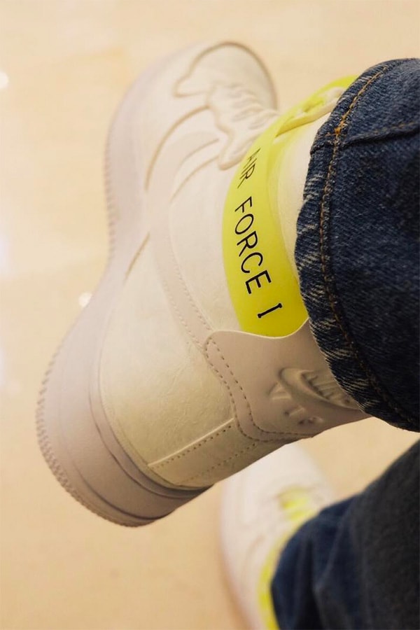 MAGIC STICK x Nike Air Force 1 Preview Poggy the man paris fashion week