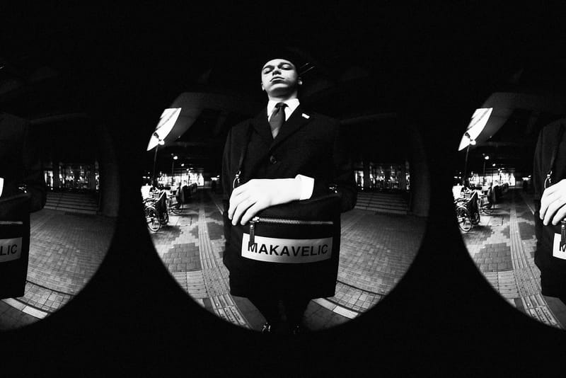 Japanese Label MAKAVELIC Delivers Blacked-Out Goods for Spring/Summer 2018