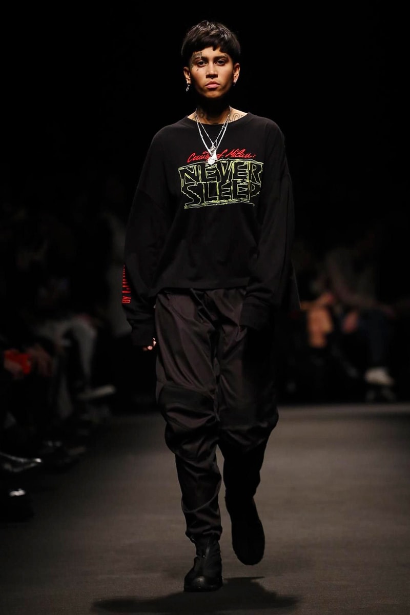Marcel Burlon 2018 Fall/Winter Collection milan fashion week men's 2018 fall winter