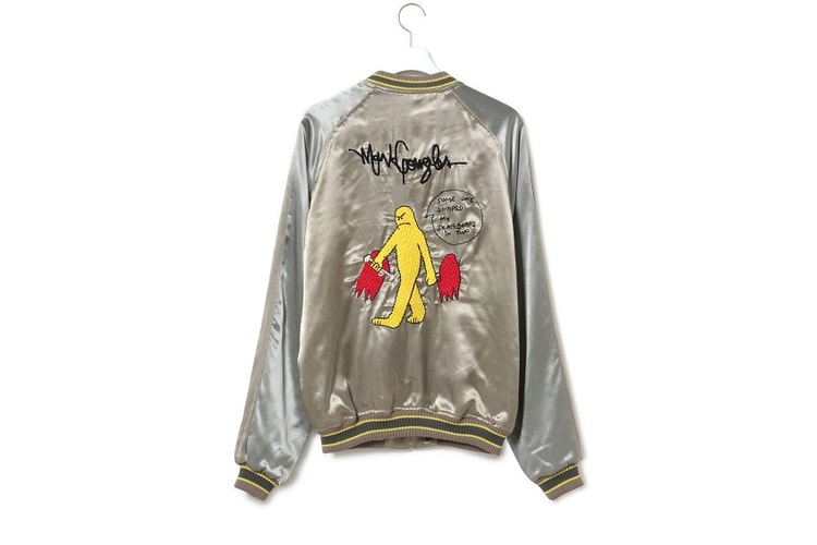 Mark Gonzales Contributes Art to a STÄMMBAUM Souvenir Jacket