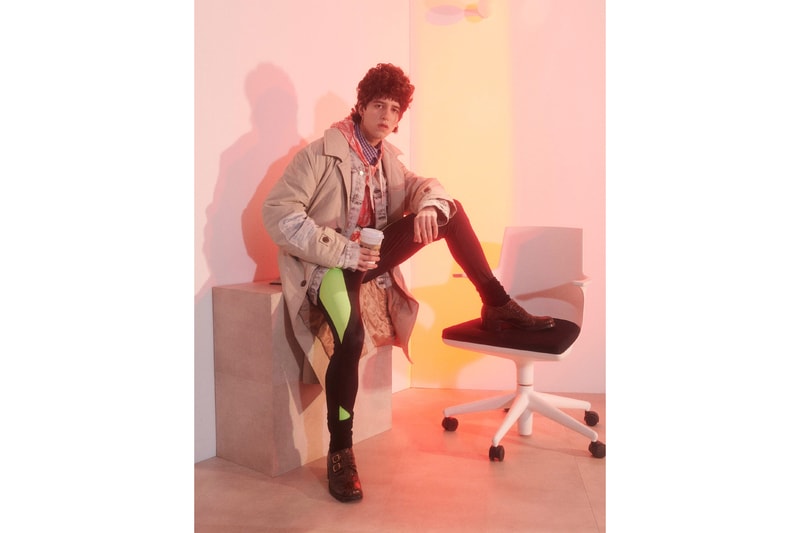 Martine Rose Fall Winter 2018 collection lookbook digital presentation fashion week