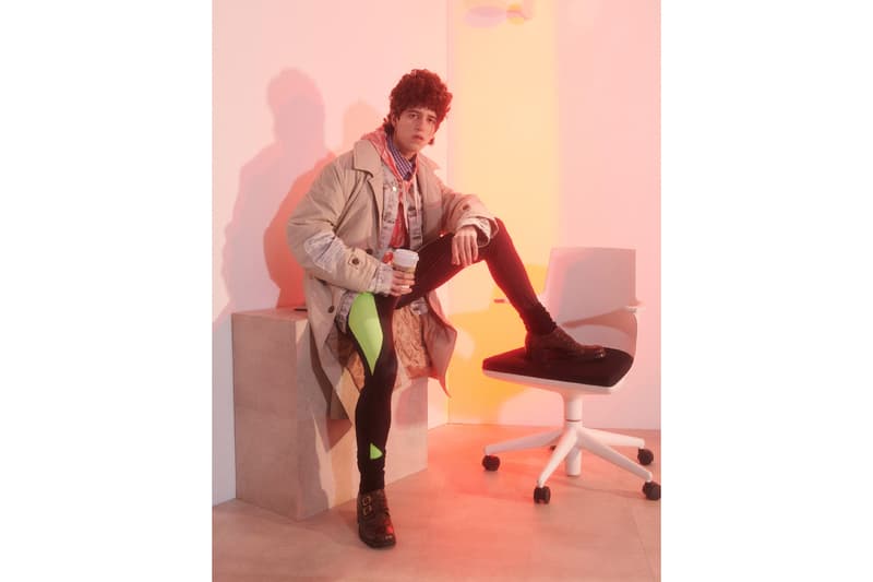 Martine Rose Fall Winter 2018 collection lookbook digital presentation fashion week