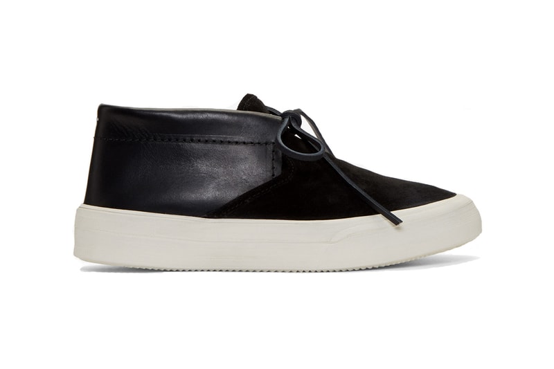 Maison Margiela Hybrid Sneakers black suede buffed leather vans sk8 hi chukka moccasin