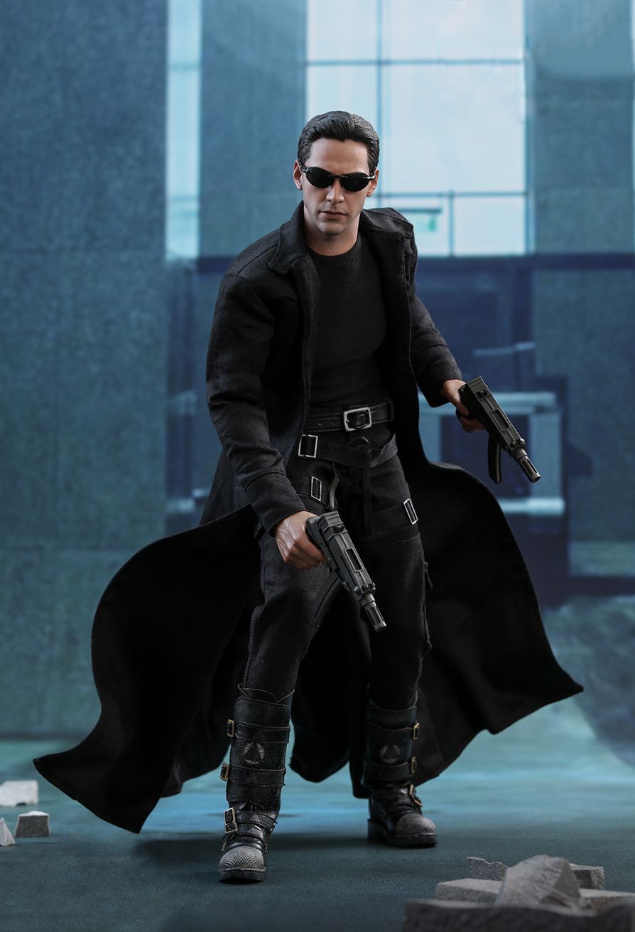 Hot Toys Neo The Matrix Keanu Reeves 2018 January figure foot 12 inch tall action 2018 2019 release date