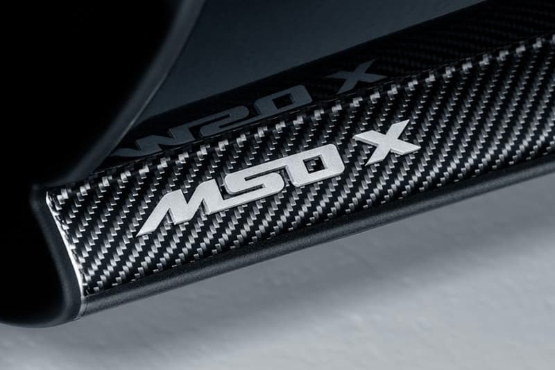 McLaren MSO X Street-Legal 570S GT4 McLaren Special Operations