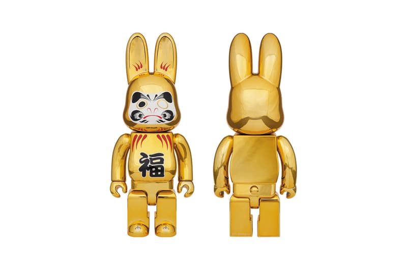 Medicom Toy Chinese New Year Gold R@BBRICK