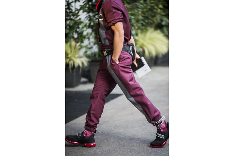 Milan Fashion Week Fall/Winter 2018 Street Style day 2 streetsnaps supreme louis vuitton off white burberry gosha prada margiela