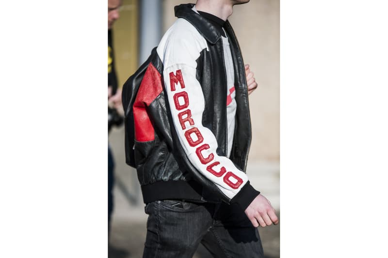 Milan Fashion Week Fall/Winter 2018 Street Style day 2 streetsnaps supreme louis vuitton off white burberry gosha prada margiela