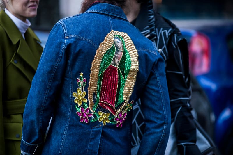 Milan Fashion Week Fall/Winter 2018 Street Style men's burberry gosha rubchinskiy streetsnaps supreme