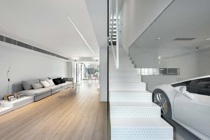 Millimeter Interior Design Hong Kong In-home garage Home Architecture
