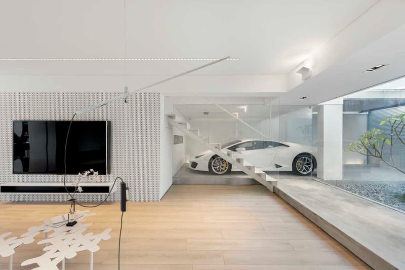 Millimeter Interior Design Hong Kong In-home garage Home Architecture