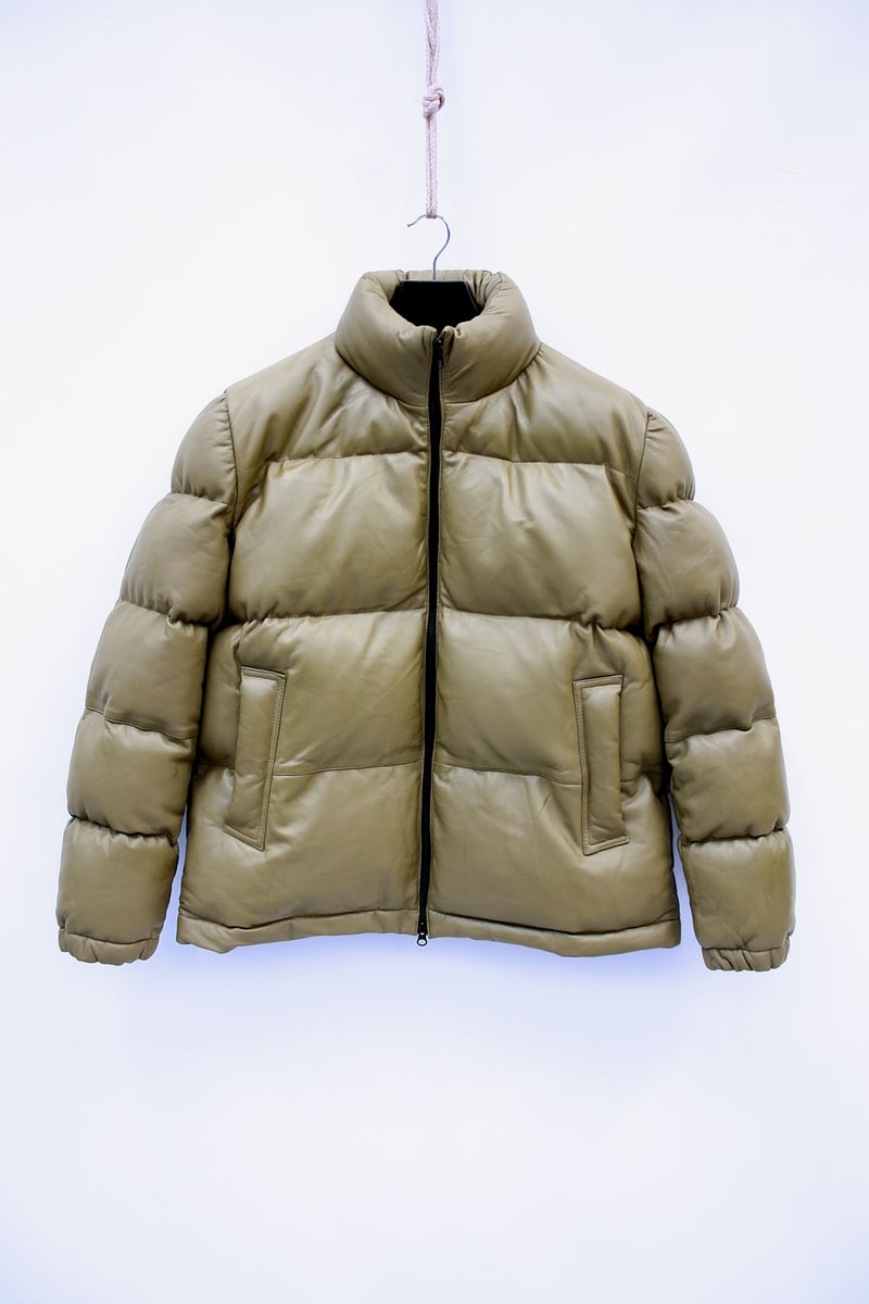 MKI Leather Bubble Jackets Outerwear London Leeds Apparel Fashion Clothing