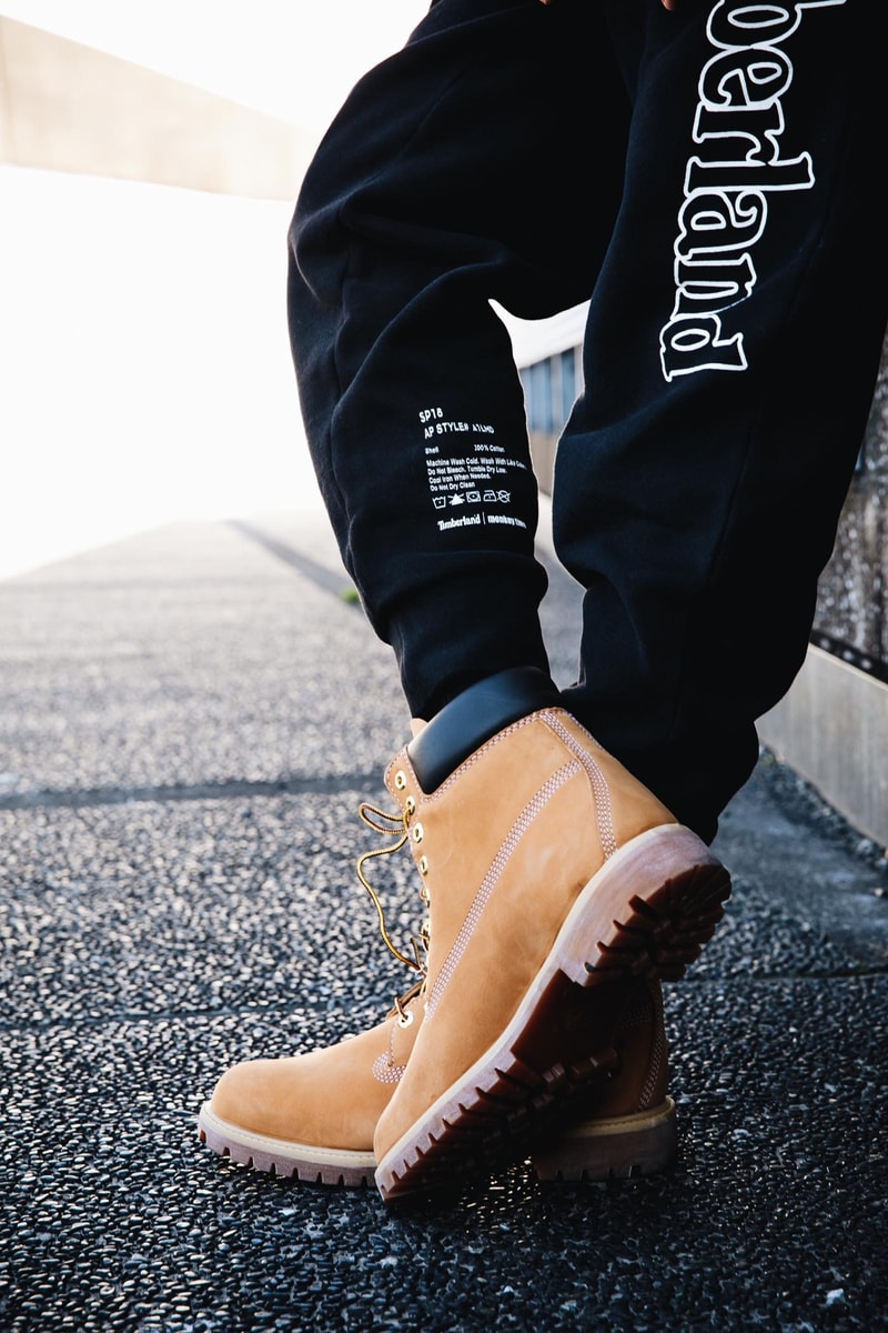 monkey time Timberland Spring Summer 2018 Collaboration Collection Release Date Info Boots Hoodies Sweatpants Sweatshirts