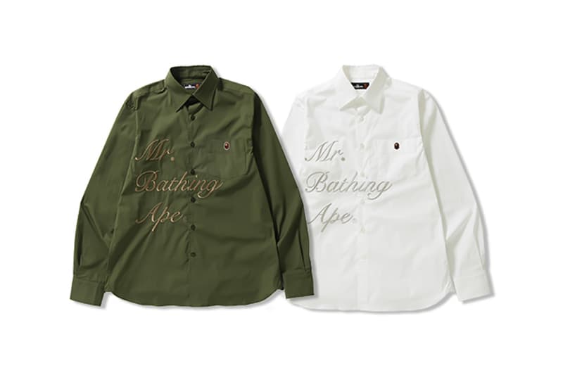 BAPE A Bathing Ape Mr. Bathing Ape SpringSummer 2018 Collection Shirt Sweater hats