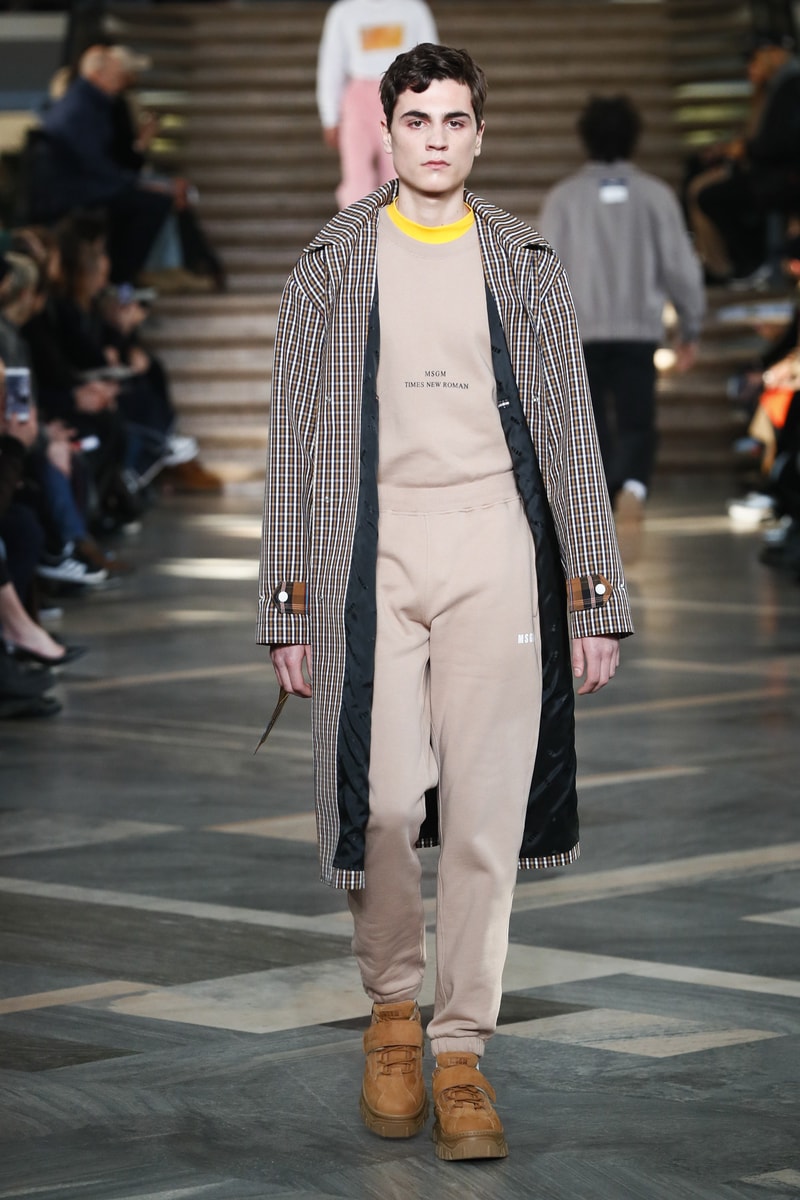 MSGM 2018 Fall/Winter Collection milan fashion week men's 2018 fall winter