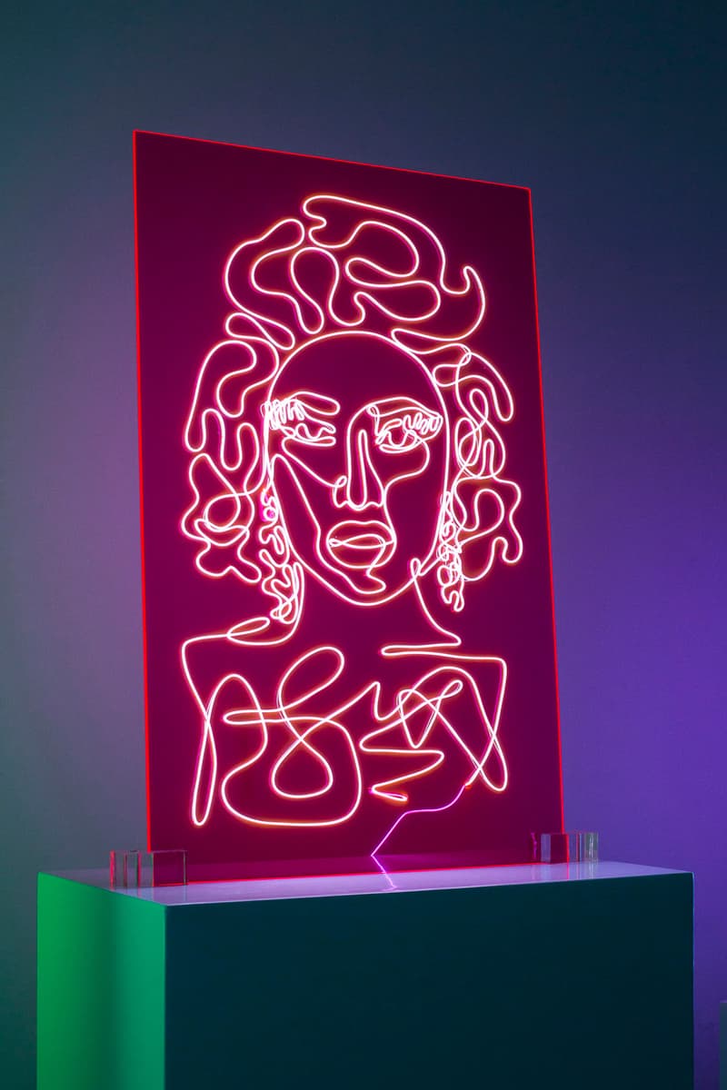 Neon Rap Portraits Natalie Wong Kanye West Drake Eminem Pharrell Notorious BIG Tupac Shakur Lauryn Hill Nas Snoop Dogg